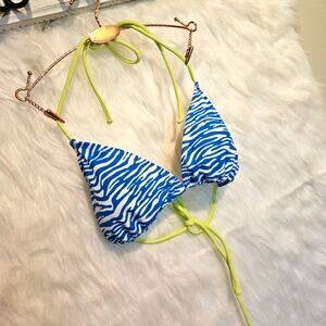 Zebra Print Classic String Bikini